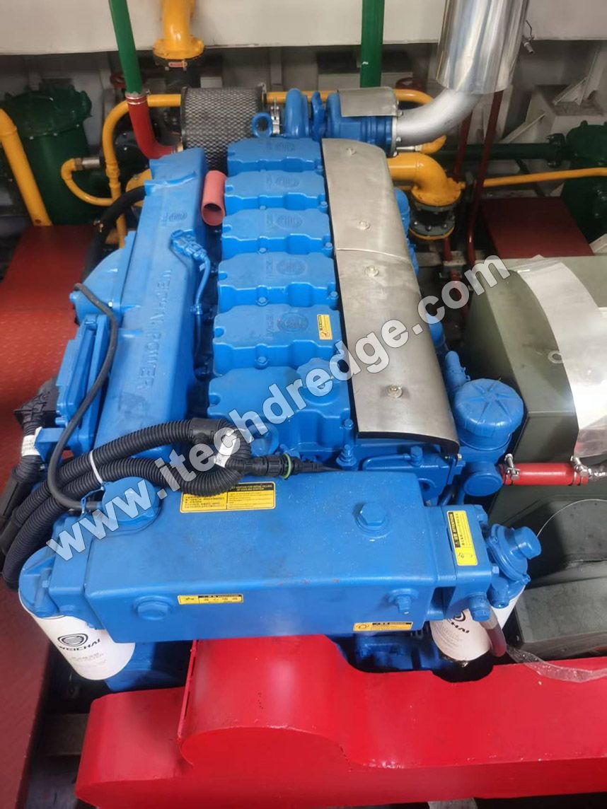 Гидравлическая корректировка CSD400 Spud Gydraulic